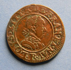 CGKL480 - Double tournois LOUIS XIII 1618R Villeneuve