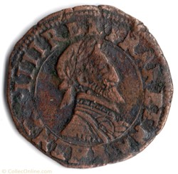 CGKL246 - Double tournois HENRI IV 1594 Villeneuve
