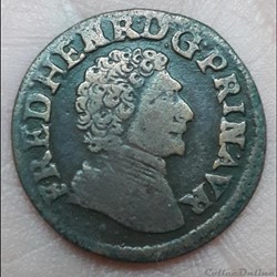 FREDERIC-HENRI de NASSAU 1625-1647 Double tournois