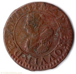 MARIE de BOURBON-MONTPENSIER 1608-1626 Double tournois