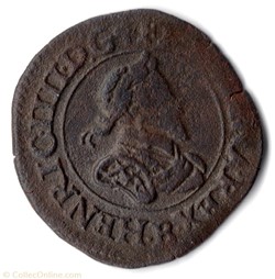 CGKL182 - Double tournois HENRI IV 1593B Dieppe