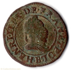 CGKL112 - Double tournois HENRI III 1588B Rouen