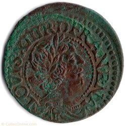 CGKL462 - Double tournois LOUIS XIII 1638E Tours