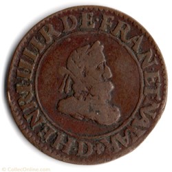 CGKL202 - Double tournois Henri IV 1609D Lyon