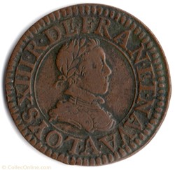 CGKL386 - Double tournois LOUIS XIII 1611A Paris