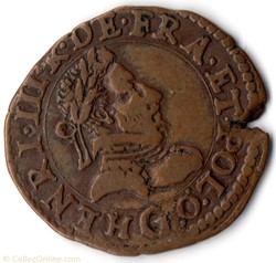 CGKL96 - Double tournois HENRI III 1580G Poitiers