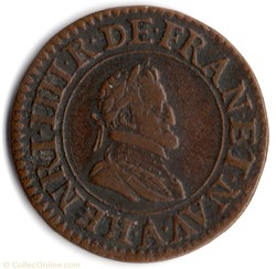 CGKL222 - Double tournois Henri IV 1605A Paris