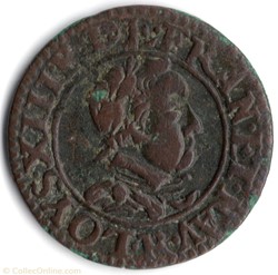 CGKL482 - Double tournois LOUIS XIII 1620R Villeneuve