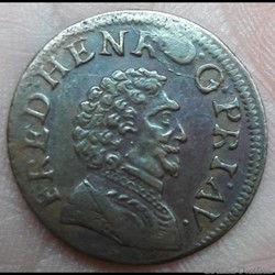 FREDERIC-HENRI de NASSAU 1625-1647 Double tournois