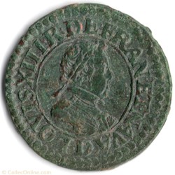 CGKL344 - Double tournois LOUIS XIII 1618D Lyon