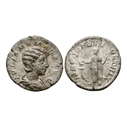 Alessandro Severo per Giulia Mamea, denario