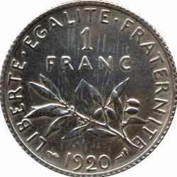 Un Franc Semeuse
