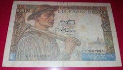10 Francs Mineur