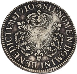 Ecu aux trois couronnes - 1710 G