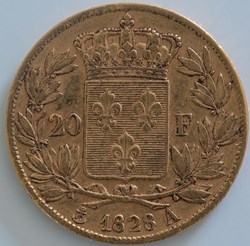 Charles X - 20 Francs - 1828 A