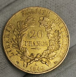 Seconde république - 20 Francs Cérès