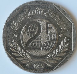 Deux Francs René Cassin