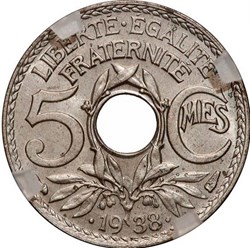 Cinq Centimes Lindauer Maillechort