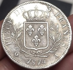 5 francs - 1814 A