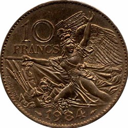 Dix Francs François Rude