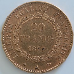 IIIème République - 20 Francs Génie