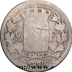 Demi Franc - 1822 W