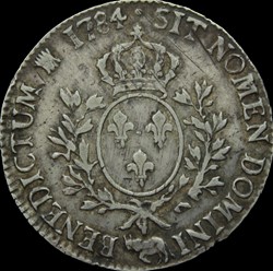 Ecu aux Lauriers 1784 Pau