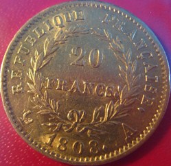 Napoléon - 20 Francs République