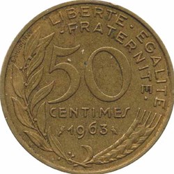 Cinquante Centimes Marianne