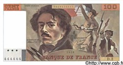 100 Francs Delacroix