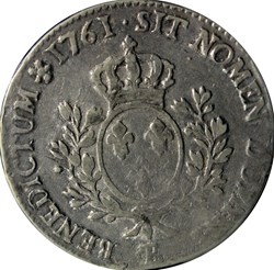 Ecu au bandeau 1761 L