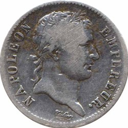 1 Franc - Laurée République - 1808 H