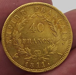 Napoléon Ier - 40 Francs - Tête laurée, Empire