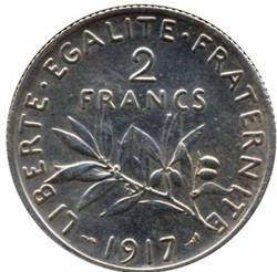 Deux Francs Semeuse