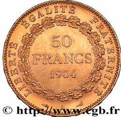 IIIème République - 50 Francs Génie
