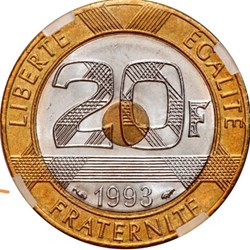Vingt Francs Mont Saint-Michel