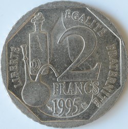 Deux Francs Louis Pasteur