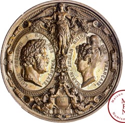 Médaille - Louis-Philippe - Visite de la famille Royale à la Monnaie de Paris - 1833