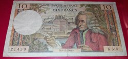 10 Francs Voltaire