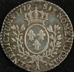Vingtième d'écu à la vieille tête 1779 A