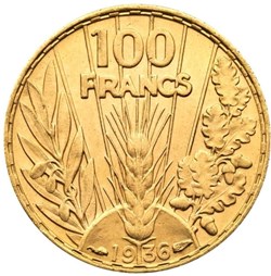 IIIème République - 100 Francs - Bazor