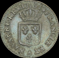 Sol à l'Ecu 1791 A