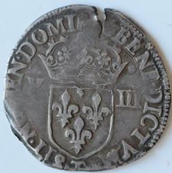 Huitième d'Ecu à la croix de face - 158x - Nantes