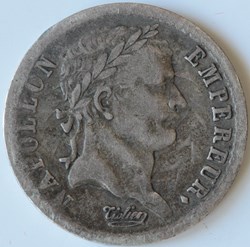 Demi Franc - Laurée République - 1808 B