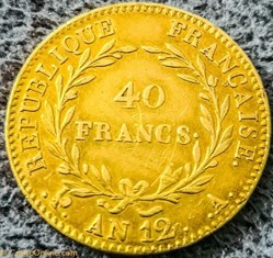 40 francs - An 12 A