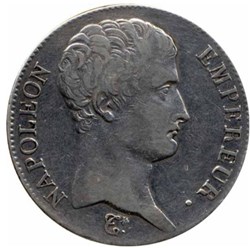 5 Francs - Grosse Tête - An 13 A