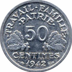 50 Centimes Francisque