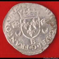 Douzain aux croissants - 1550 - Tours
