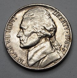 5 cents - 1982 D