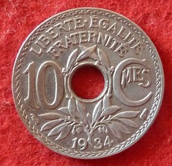 Lindauer - 10 Centimes - 1934